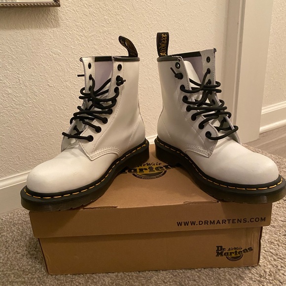 Dr. Martens Shoes - WHITE DR MARTENS